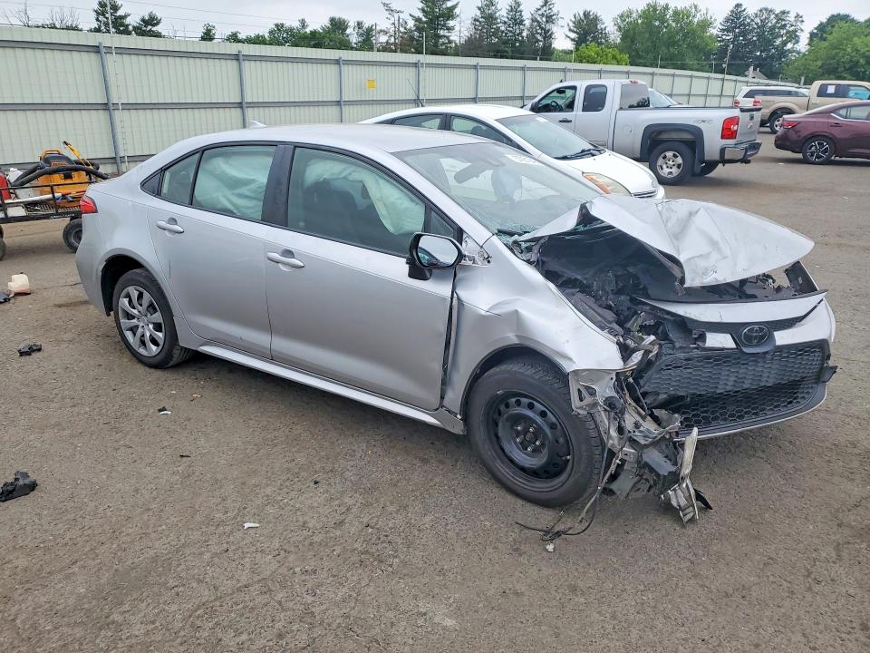 2020 Toyota Corolla VIN JTDEPRAE2LJ023374 COPART salvage auction — FRONT END, PA - CERTIFICATE OF SALVAGE, sold $175 on 2026-07-24 (photo 4)