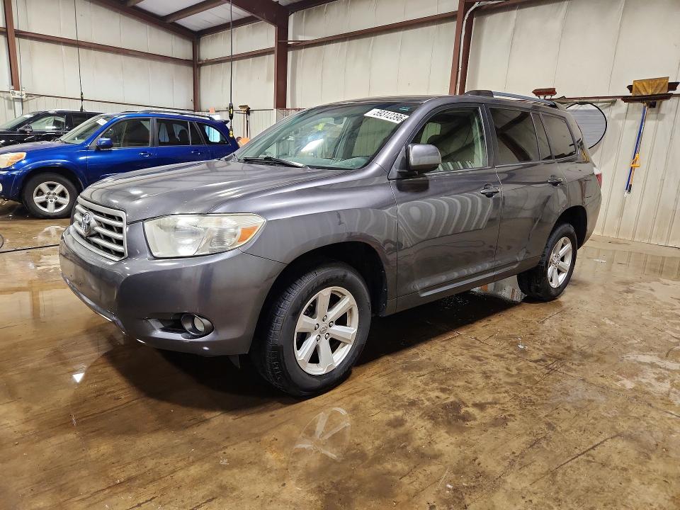2010 Toyota Highlander VIN 5TDJK3EH7AS031209 COPART salvage auction — FRONT END, Pa - Certificate Of Salvage, sold $400 on 2026-07-24 (photo 1)