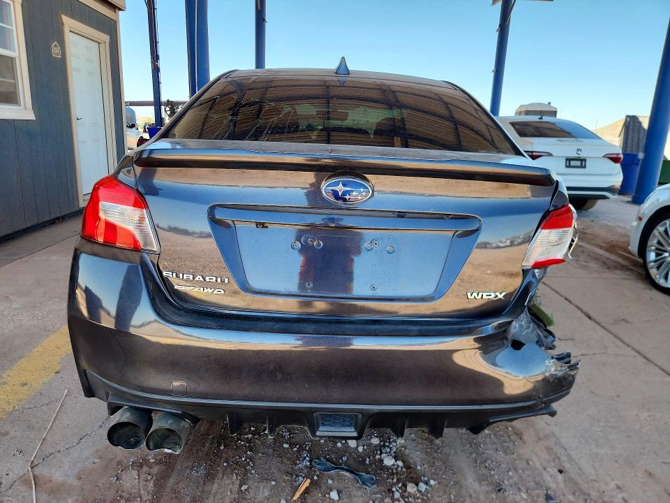 2018 Subaru Wrx VIN JF1VA1A64J9820810 COPART salvage auction — REAR END, Az - Cert Of Title - Salvage, sold $4,850 on 2026-07-14 (photo 6)