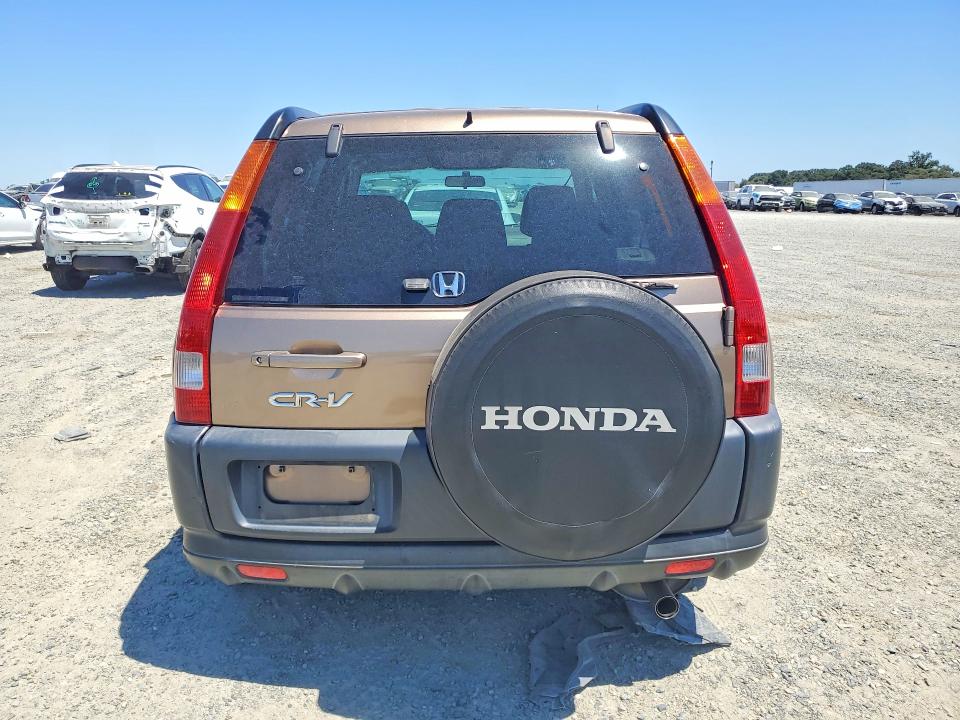 2003 Honda Cr-v VIN JHLRD78893C039822 COPART salvage auction — REAR END, Ca - Salvage Certificate, sold $500 on 2026-07-16 (photo 6)