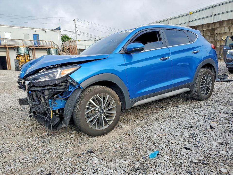 2020 Hyundai Tucson VIN KM8J3CAL2LU244991 COPART salvage auction — FRONT END, OH - CERT OF TITLE-SALVAGE, sold $2,650 on 2026-07-31 (photo 1)