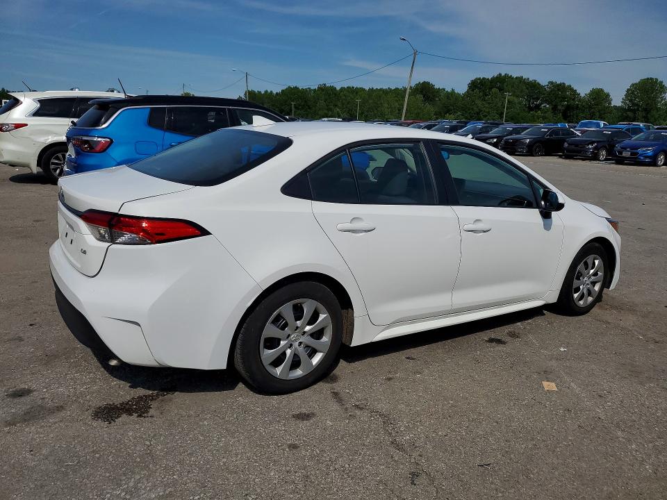 2024 Toyota VIN 5YFB4MDE0RP100015 COPART salvage auction — WATER/FLOOD, Ky - Cert Of Title-Salvage Water, sold $5,700 on 2026-07-09 (photo 3)