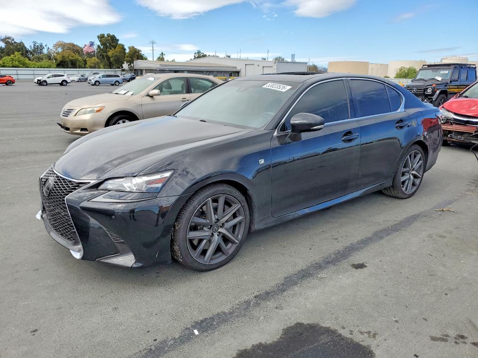 2016 Lexus Gs VIN JTHBZ1BL7GA005873 COPART salvage auction — VANDALISM, Ca - Salvage Certificate, sold $13,300 on 2026-07-08 (photo 1)
