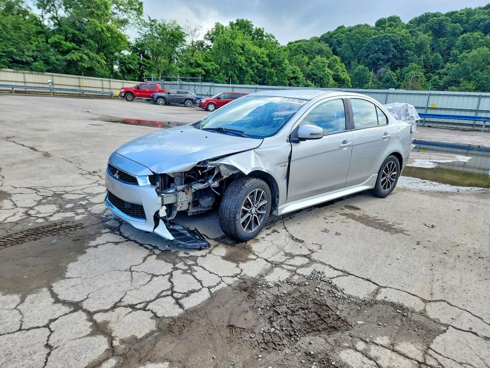 2017 Mitsubishi VIN JA32U2FU6HU004687 COPART salvage auction — FRONT END, Pa - Certificate Of Salvage, sold $1,800 on 2026-07-09 (photo 1)
