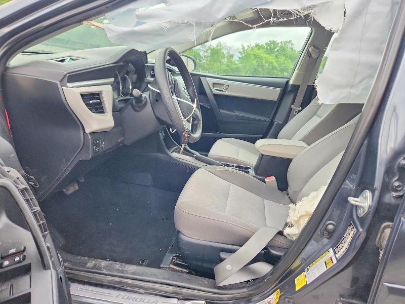 2014 Toyota Corolla VIN 2T1BURHEXEC202567 COPART salvage auction — FRONT END, Pa - Certificate Of Salvage, sold $2,900 on 2026-07-02 (photo 7)