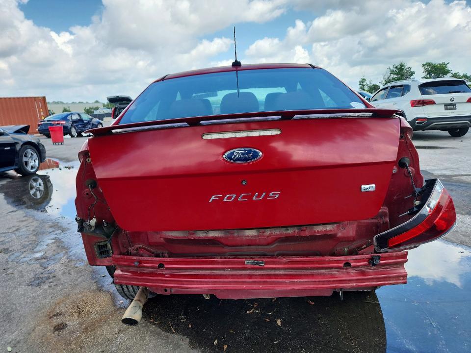 2009 Ford Focus VIN 1FAHP32N69W202141 COPART salvage auction — REAR END, FL - CERT OF TITLE SLVG REBUILDABLE, sold $375 on 2026-07-02 (photo 6)