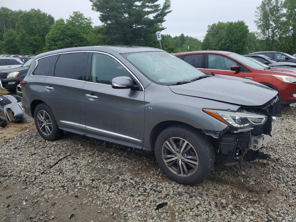 2018 Infiniti VIN 5N1DL0MM1JC524453 COPART salvage auction — FRONT END, Ma - Cert Of Title-Salvage, sold $900 on 2026-07-17 (photo 4)