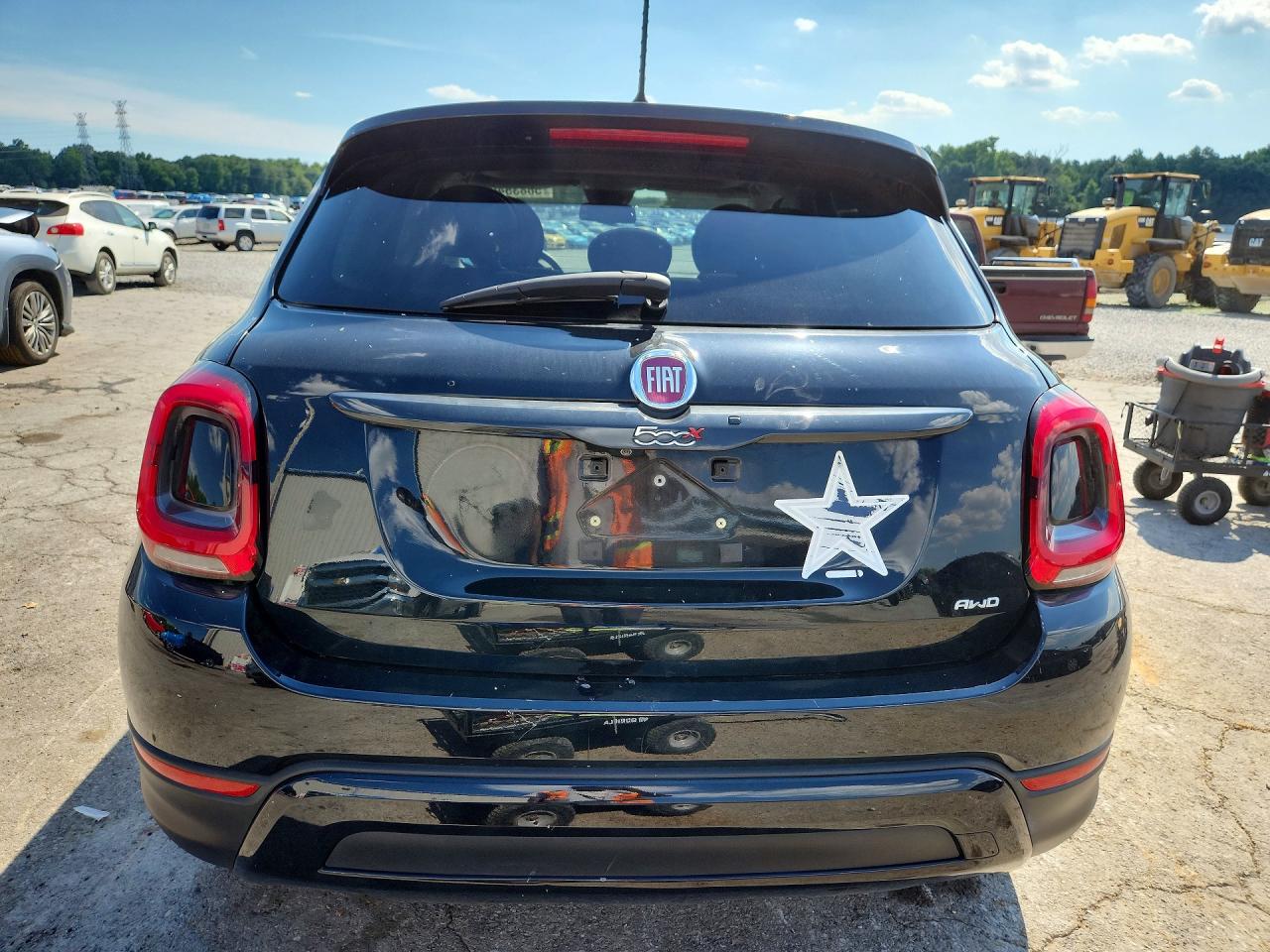 2019 Fiat 500X VIN ZFBNFYB19KP796981 COPART salvage auction — Front End, TN - SALVAGE CERTIFICATE, sold $1,850 on 2026-07-09 (photo 6)