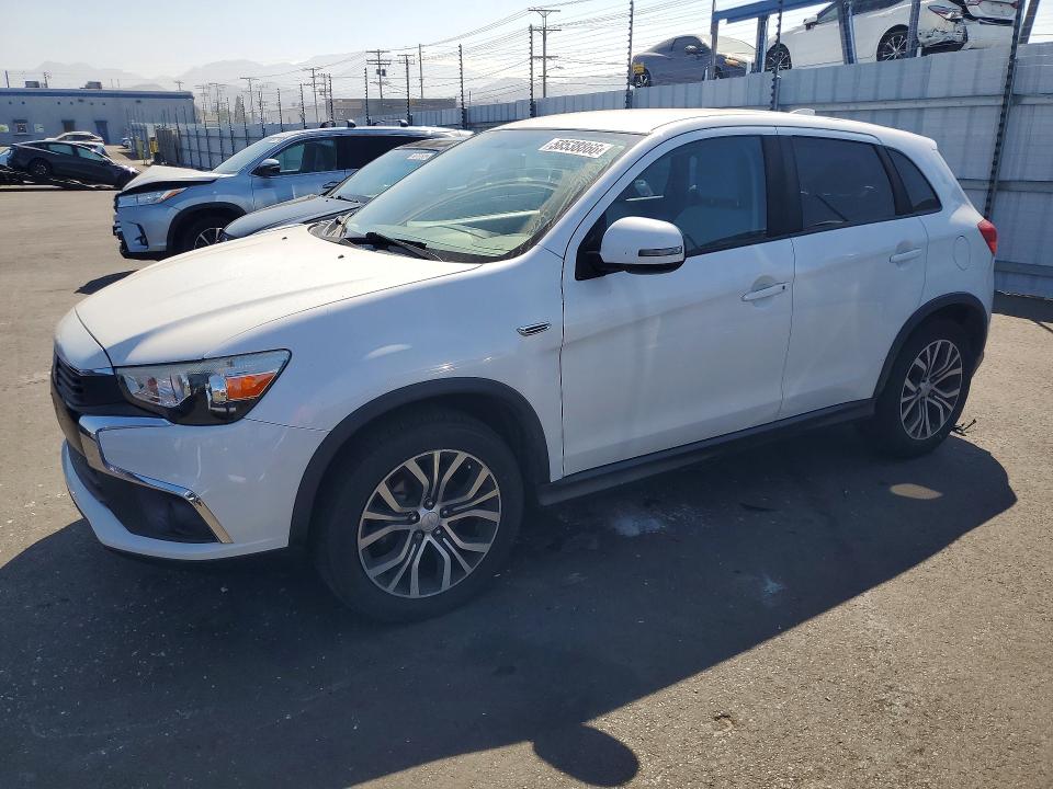 2017 Mitsubishi Outlander sport VIN JA4AP3AU6HZ013002 COPART salvage auction — SIDE, Ca - Salvage Certificate, sold $2,050 on 2026-07-08 (photo 1)