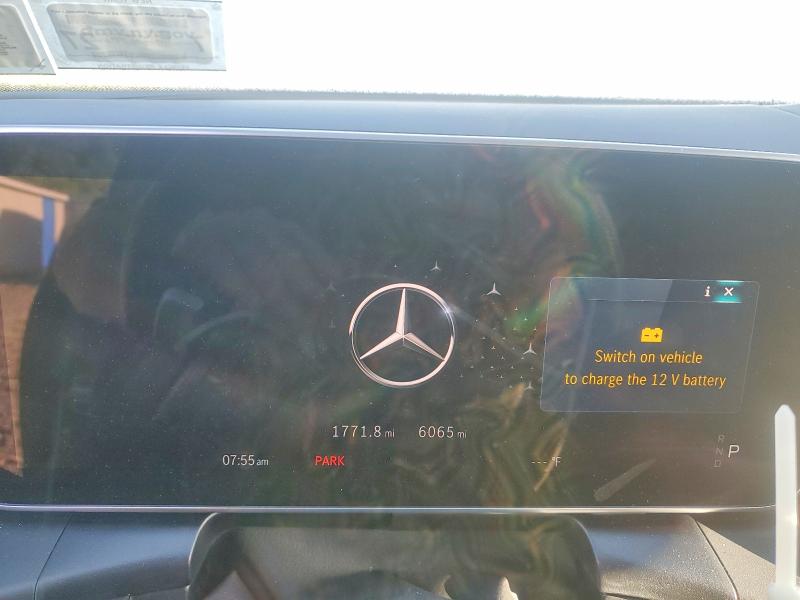 2026 Mercedes-benz VIN W1NKJ4HB7TF428130 COPART salvage auction — REAR END, NY - MV-907A SALVAGE CERTIFICATE, sold $31,000 on 2026-07-09 (photo 9)