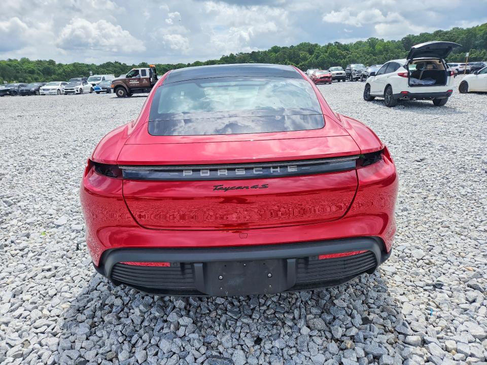 2024 Porsche Taycan VIN WP0AB2Y1XRSA35303 COPART salvage auction — SIDE, Ga - Cert Of Title-Salvage, sold $23,600 on 2026-07-28 (photo 6)