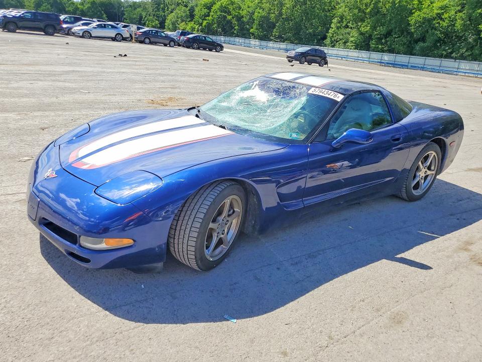 2004 Chevrolet Corvette VIN 1G1YY22GX45104398 — COPART salvage auction photo
