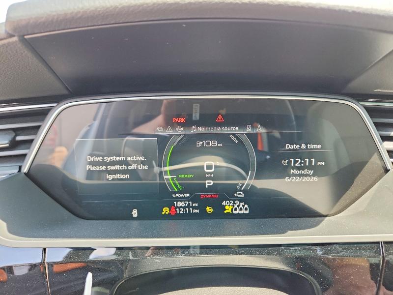 2024 Audi Q8 VIN WA14AAGE9RB054964 COPART salvage auction — FRONT END, Va - Cert Of Title - Salvage, sold $15,900 on 2026-07-29 (photo 9)