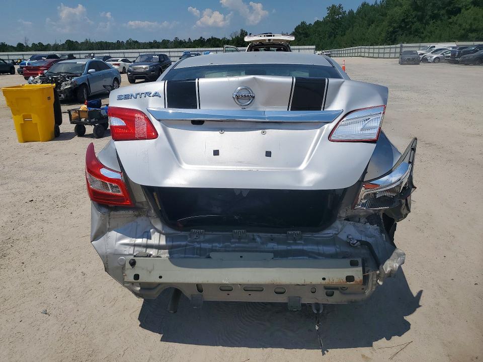 2018 Nissan Sentra VIN 3N1AB7AP8JY336959 COPART salvage auction — REAR END, Sc - Cert Of Title-Salvage, sold $450 on 2026-08-03 (photo 6)