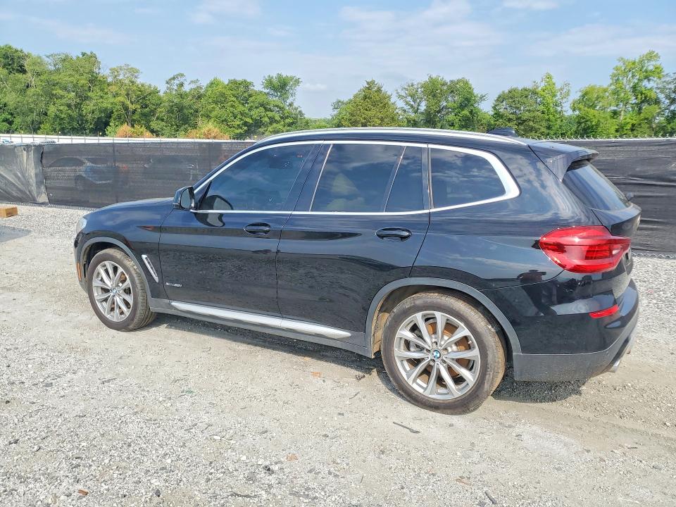 2018 BMW X3 VIN 5UXTR9C55JLD63376 COPART salvage auction — MECHANICAL, Ga - Certificate Of Title (P), sold $7,800 on 2026-07-20 (photo 2)