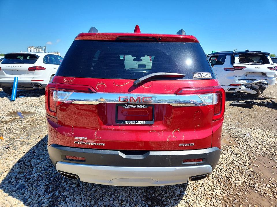 2021 Gmc VIN 1GKKNRL4XMZ225867 COPART salvage auction — HAIL, Wv - Salvage Certificate, sold $9,100 on 2026-07-29 (photo 6)