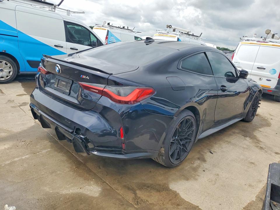 2021 BMW M4 VIN WBS53AZ08MCH00807 COPART salvage auction — FRONT END, Tx - Certificate Of Title, sold $15,000 on 2026-07-30 (photo 3)