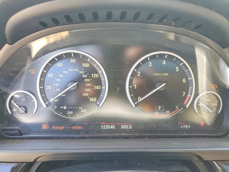 2014 BMW VIN WBA5B1C55ED475010 COPART salvage auction — NORMAL WEAR, Fl - Dis/Dlr/Exp Only Clean Title, sold $750 on 2026-07-28 (photo 9)