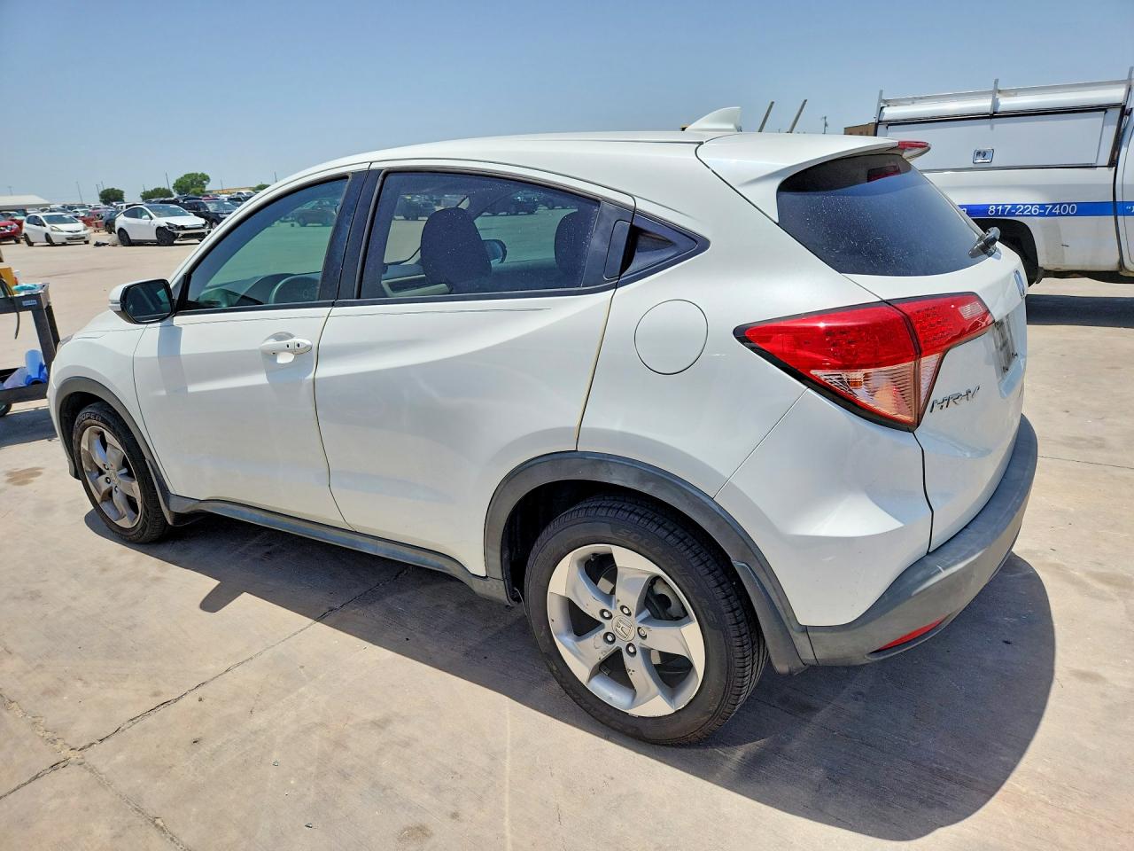 2016 Honda HR-V VIN 3CZRU5H56GM748312 COPART salvage auction — Normal Wear, TX - CERTIFICATE OF TITLE, sold $4,000 on 2026-07-05 (photo 2)