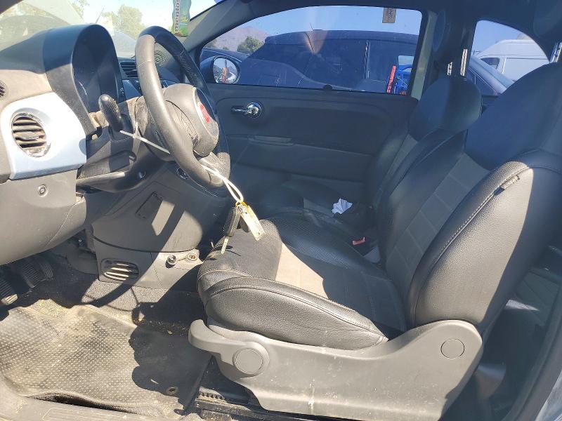 2013 Fiat 500 VIN 3C3CFFBR4DT573572 COPART salvage auction — FRONT END, Mt - Dis/Dlr/Exp Only Clean Title, sold $250 on 2026-07-27 (photo 7)