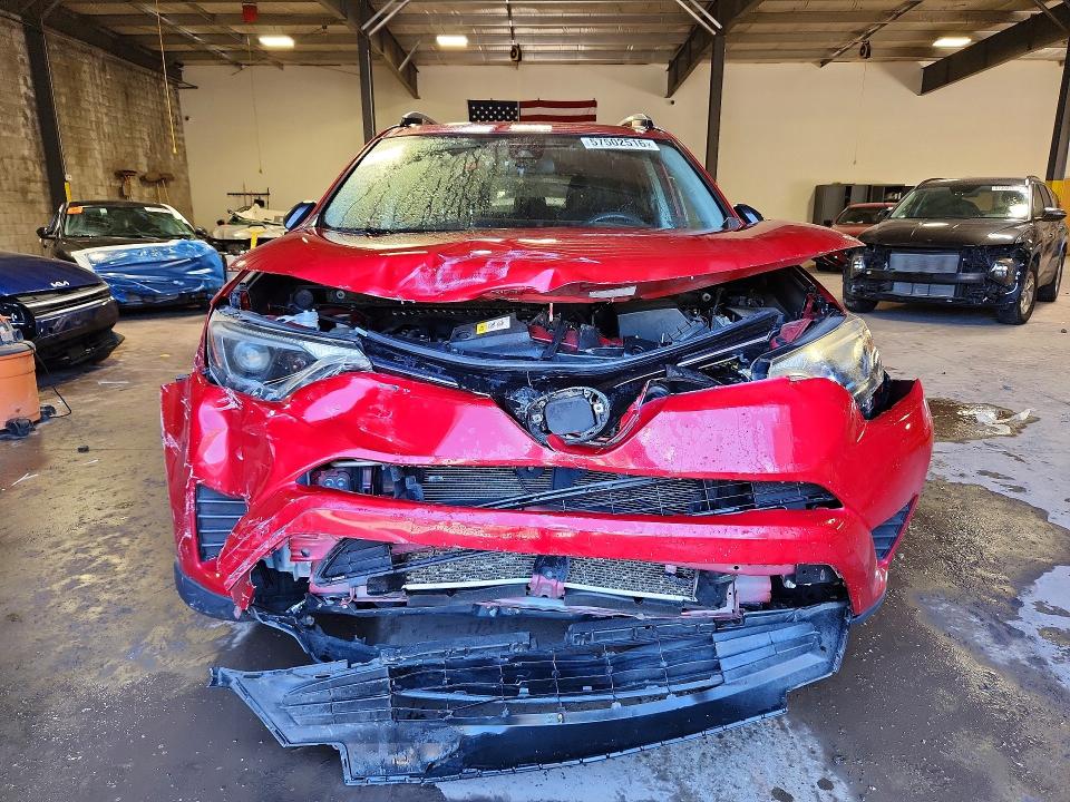 2017 Toyota Rav 4 VIN JTMBFREV2HJ139830 COPART salvage auction — FRONT END, Pa - Certificate Of Salvage, sold $5,400 on 2026-07-08 (photo 5)