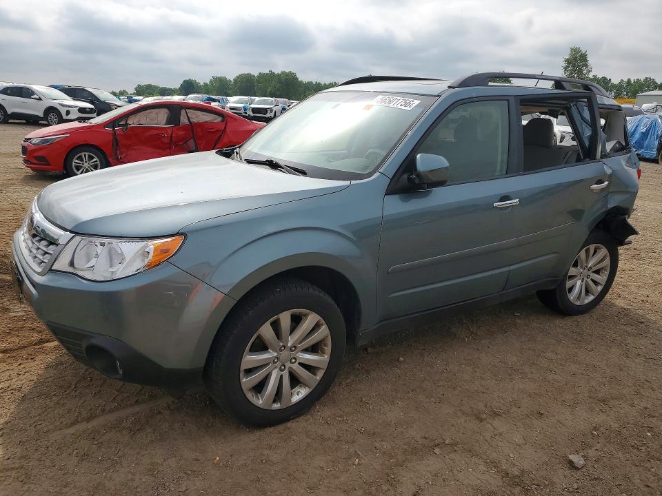 2012 Subaru Forester VIN JF2SHBEC8CH458375 COPART salvage auction — REAR END, Mi - Certificate Of Title, sold $200 on 2026-07-29 (photo 1)