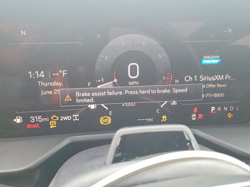 2024 Gmc Acadia VIN 1GKENPKS0RJ244029 COPART salvage auction — REAR END, Ny - Mv-907A Salvage Certificate, sold $19,400 on 2026-07-06 (photo 9)