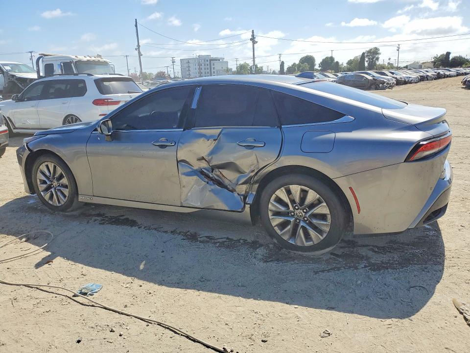 2023 Toyota Mirai VIN JTDAAAAA2PA009463 COPART salvage auction — SIDE, Ca - Salvage Certificate, sold $1,450 on 2026-07-16 (photo 2)