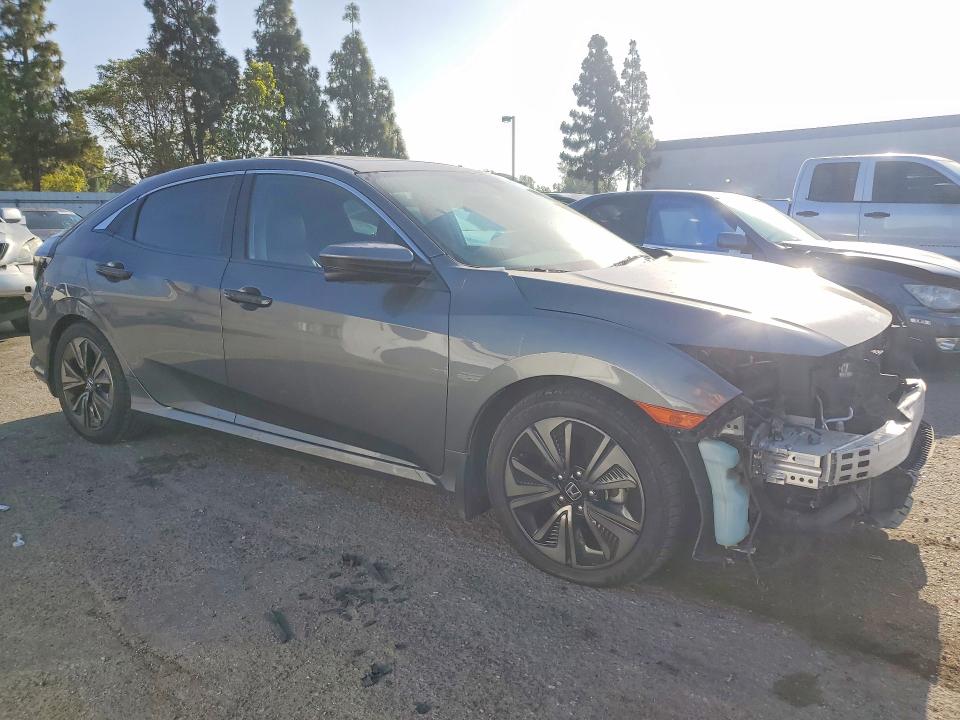 2018 Honda Civic VIN SHHFK7H57JU410082 COPART salvage auction — FRONT END, Ca - Salvage Certificate, sold $200 on 2026-07-21 (photo 4)