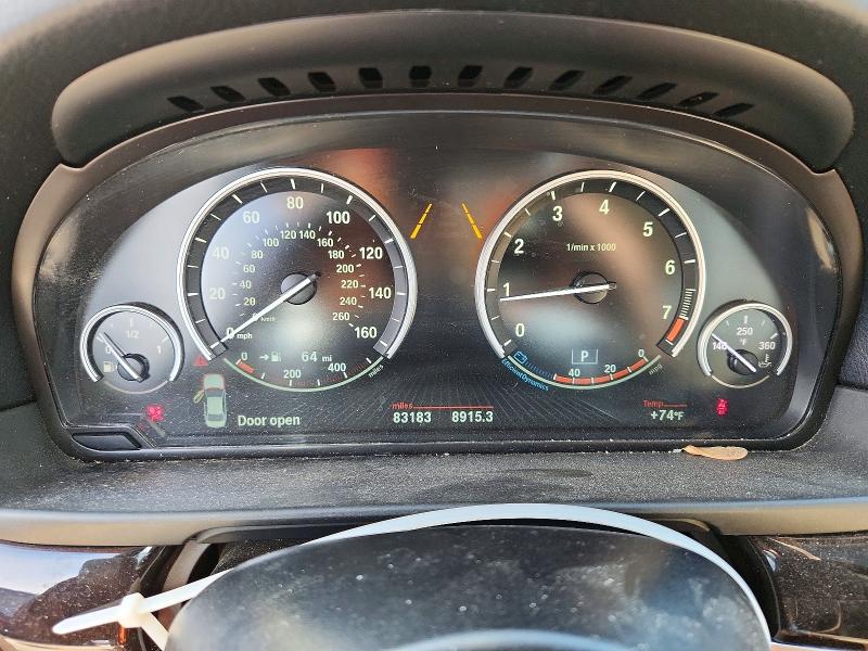 2016 BMW 5er VIN WBA5A7C51GG643071 COPART salvage auction — FRONT END, Il - Salvage Certificate, sold $4,300 on 2026-07-14 (photo 9)