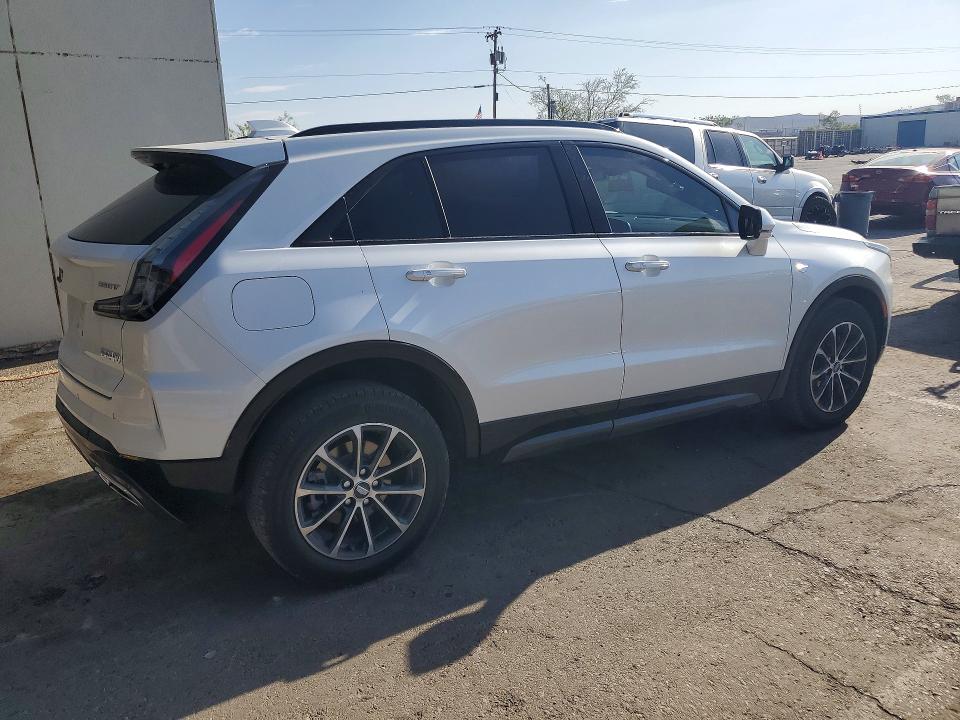 2024 Cadillac Xt4 VIN 1GYFZFR40RF159100 COPART salvage auction — SIDE, Tx - Salvage Vehicle Title, sold $15,300 on 2026-07-31 (photo 3)