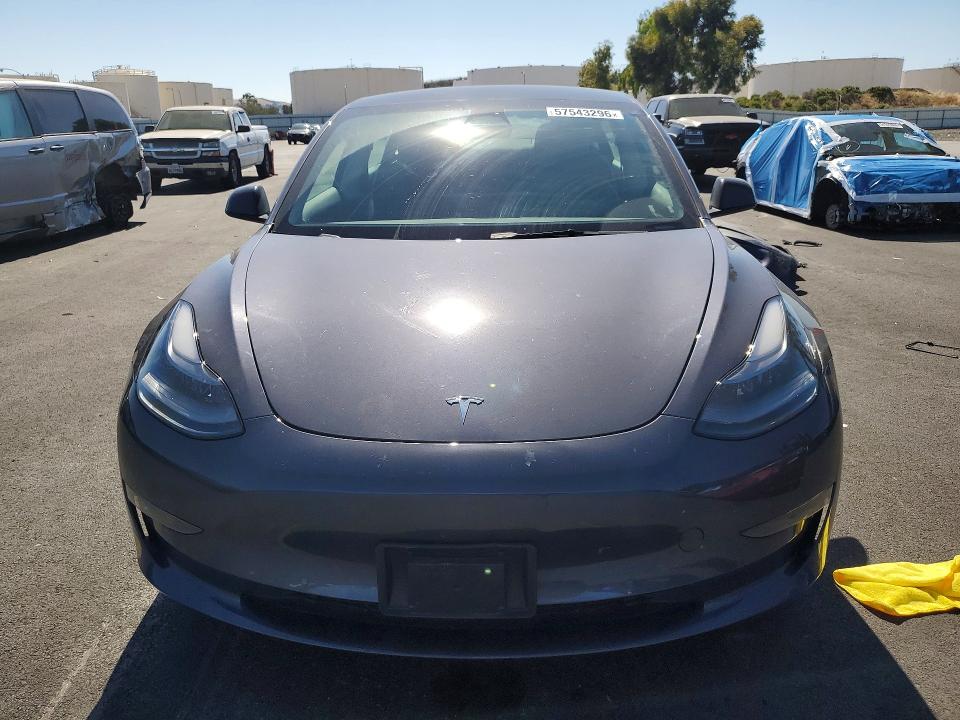 2022 Tesla Model 3 VIN 5YJ3E1EB9NF208109 COPART salvage auction — REAR END, Ca - Salvage Certificate, sold $10,100 on 2026-07-27 (photo 5)