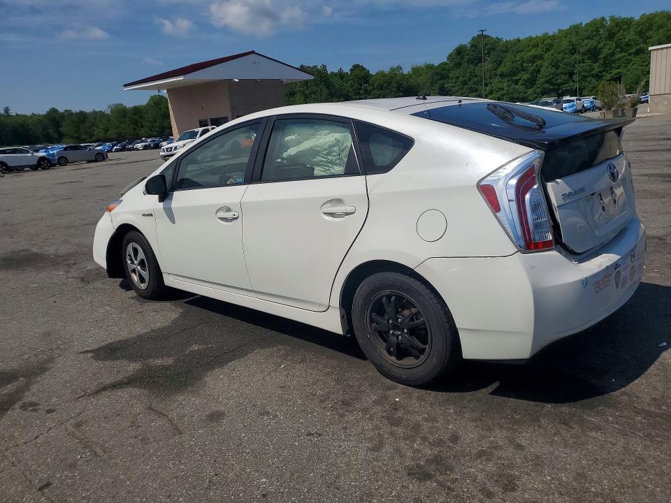 2015 Toyota Prius VIN JTDKN3DU0F0426286 COPART salvage auction — FRONT END, Wv - Salvage Certificate, sold $500 on 2026-07-09 (photo 2)