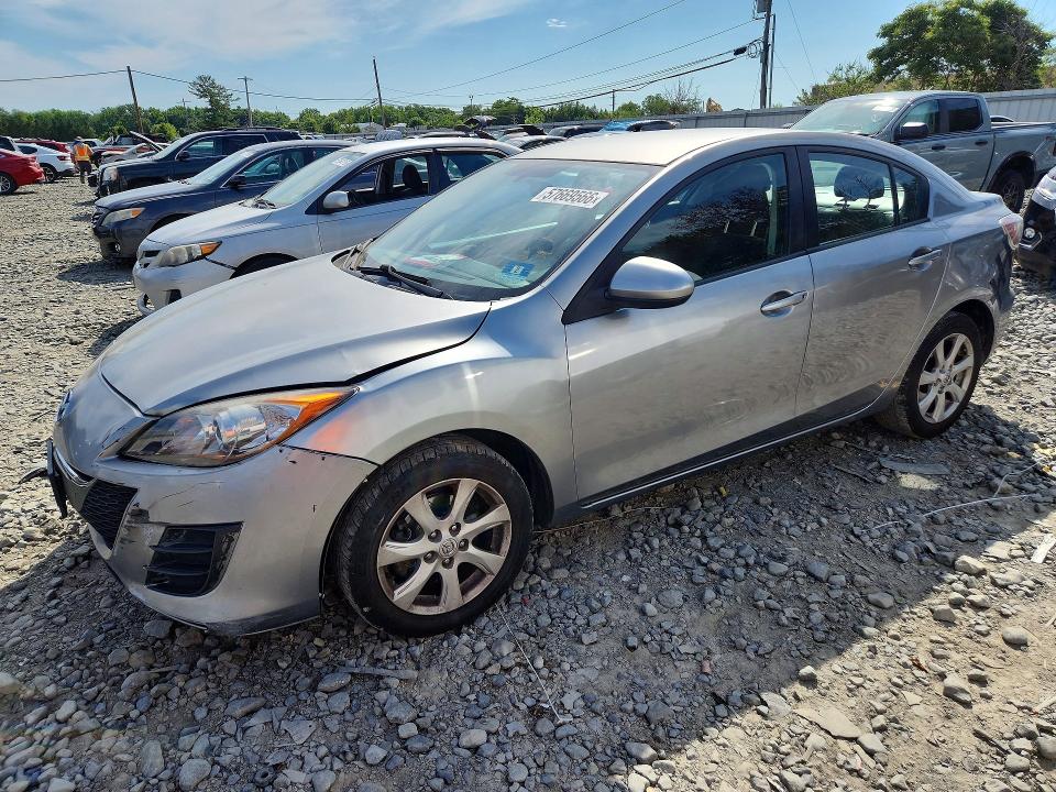 2010 Mazda 3 VIN JM1BL1SG3A1145884 COPART salvage auction — REAR END, Nj - Cert Of Title-Salvage, sold $775 on 2026-07-24 (photo 1)