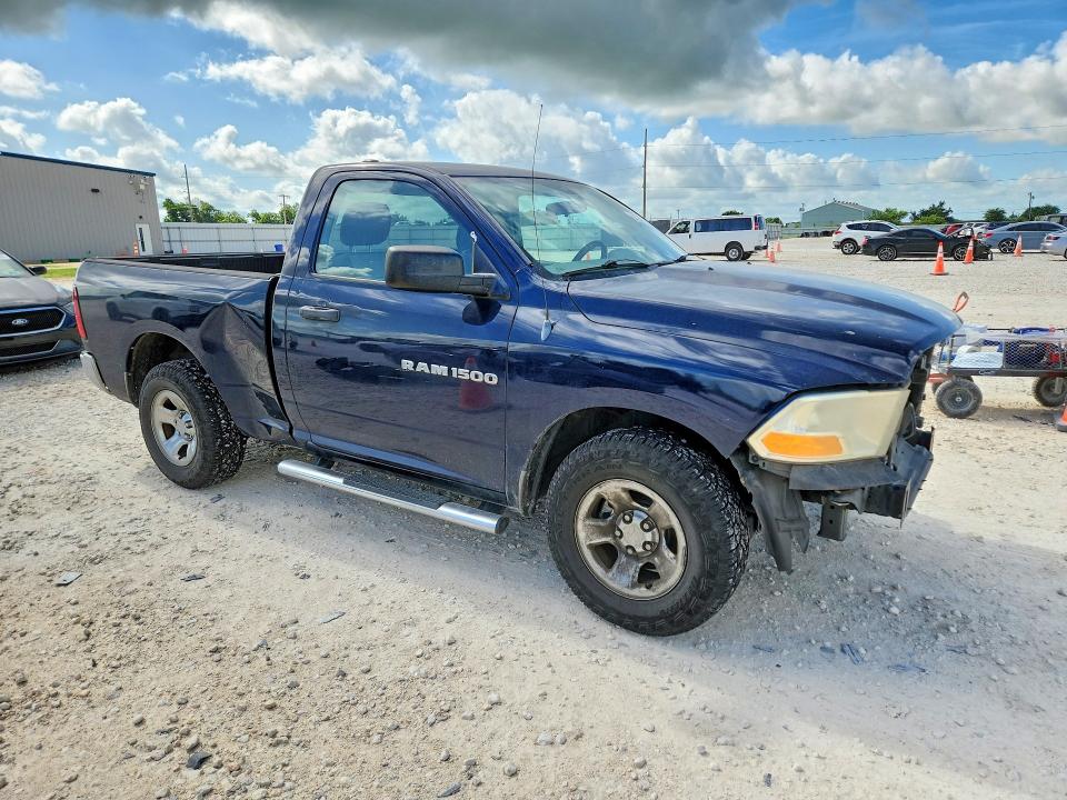 2012 Dodge Ram VIN 3C6JD6AK4CG152365 COPART salvage auction — FRONT END, Tx - Salvage Vehicle Title, sold $1,400 on 2026-07-09 (photo 4)