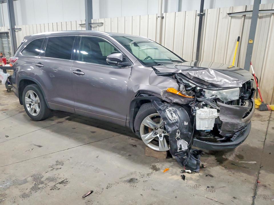 2014 Toyota VIN 5TDDKRFH7ES048662 COPART salvage auction — FRONT END, Mn - Cert Of Title-Salvage, sold $250 on 2026-07-21 (photo 4)