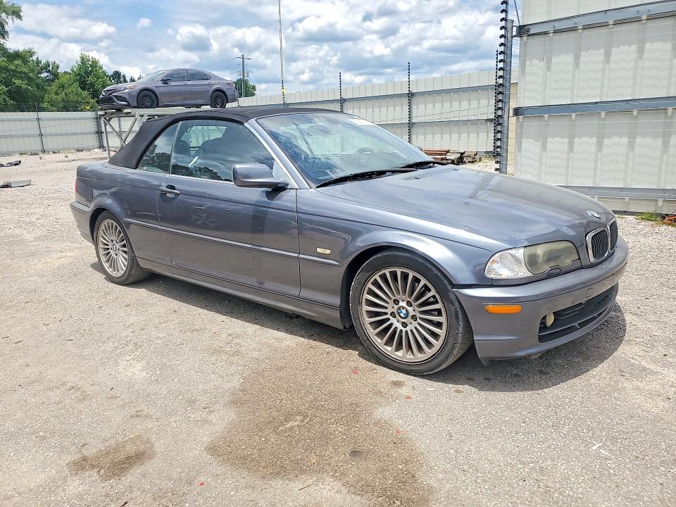2003 BMW 3er VIN WBABS33463PG90481 COPART salvage auction — FRONT END, Sc - Cert Of Title-Salvage, sold $1,050 on 2026-07-27 (photo 4)