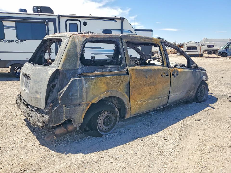 2009 Nissan Quest VIN 5N1BV28U59N102399 COPART salvage auction — BURN, ID - SALVAGE CERTIFICATE OF TITLE, sold $90 on 2026-07-02 (photo 3)