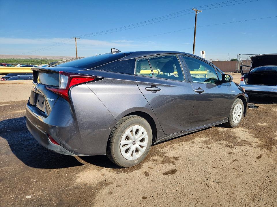 2019 Toyota Prius VIN JTDKARFU6K3071869 COPART salvage auction — SIDE, Nm - Cert Of Title-Salvage, sold $550 on 2026-07-30 (photo 3)