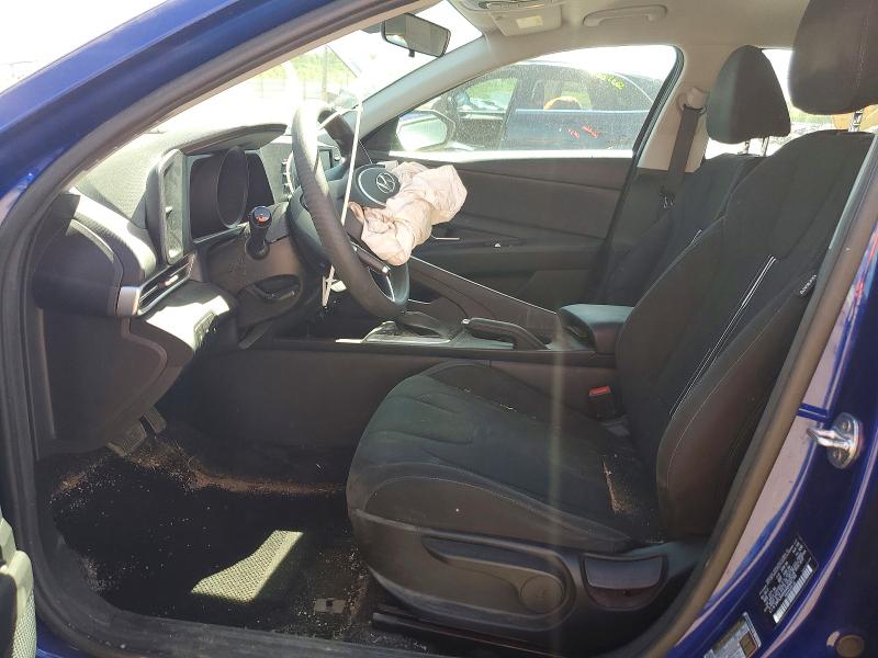 2021 Hyundai Elantra VIN 5NPLM4AG4MH047769 COPART salvage auction — FRONT END, Co - Salvage Title, sold $4,300 on 2026-07-29 (photo 7)