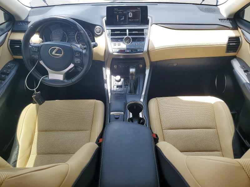 2020 Lexus Nx VIN JTJDARDZ0L5008017 COPART salvage auction — HAIL, Ok - Cert Of Title-Salvage, sold $12,600 on 2026-07-22 (photo 8)