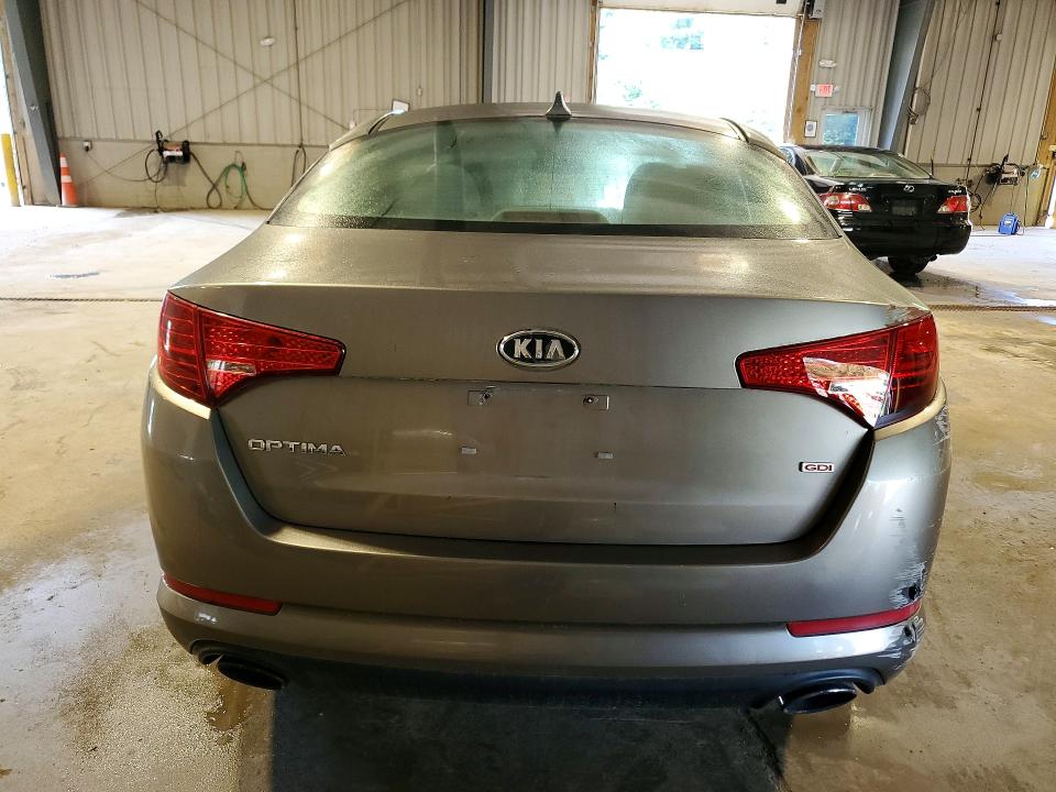2012 Kia Optima VIN 5XXGM4A72CG051363 COPART salvage auction — MECHANICAL, Pa - Cert Of Title, sold $475 on 2026-07-08 (photo 6)