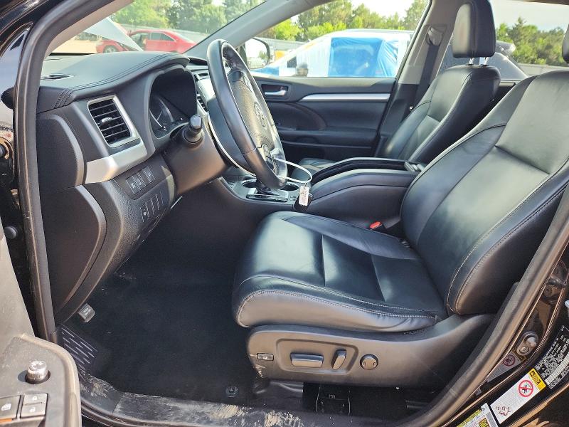 2018 Toyota Highlander VIN 5TDJZRFH8JS546040 COPART salvage auction — SIDE, Il - Salvage Certificate, sold $13,300 on 2026-07-16 (photo 7)