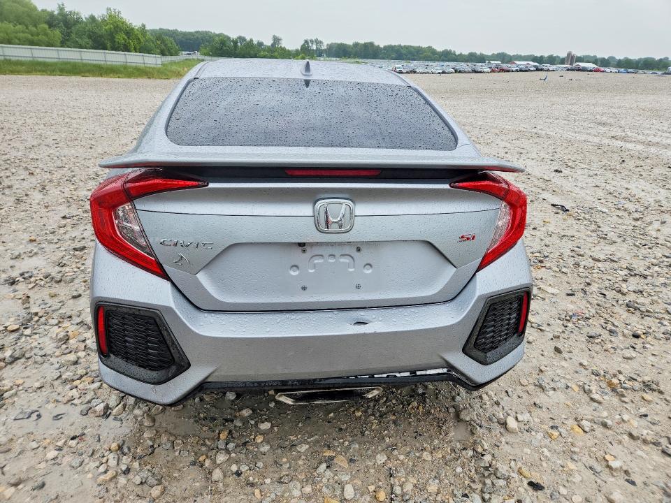 2018 Honda Civic VIN 2HGFC1E51JH709174 COPART salvage auction — FRONT END, Mi - Certificate Of Title, sold $5,400 on 2026-07-02 (photo 6)