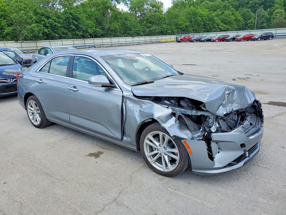 2026 Cadillac Ct4 VIN 1G6DA5RK1T0106853 COPART salvage auction — FRONT END, PA - CERTIFICATE OF SALVAGE, sold $100 on 2026-07-30 (photo 4)