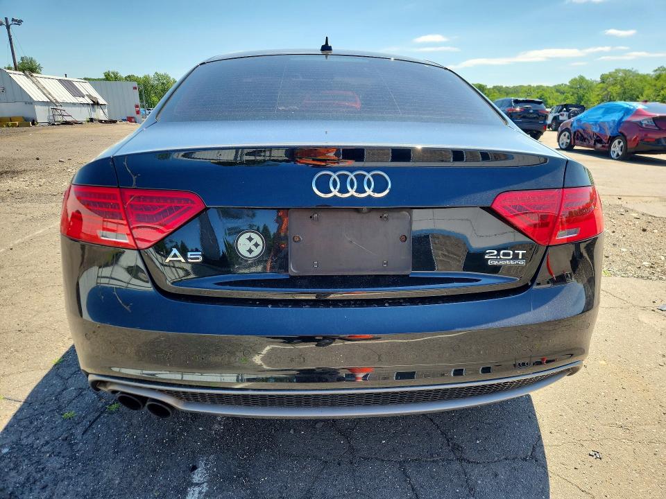 2015 Audi A5 VIN WAUMFAFRXFA030764 COPART salvage auction — FRONT END, Ct - Cert Of Title-Salvage, sold $600 on 2026-07-28 (photo 6)