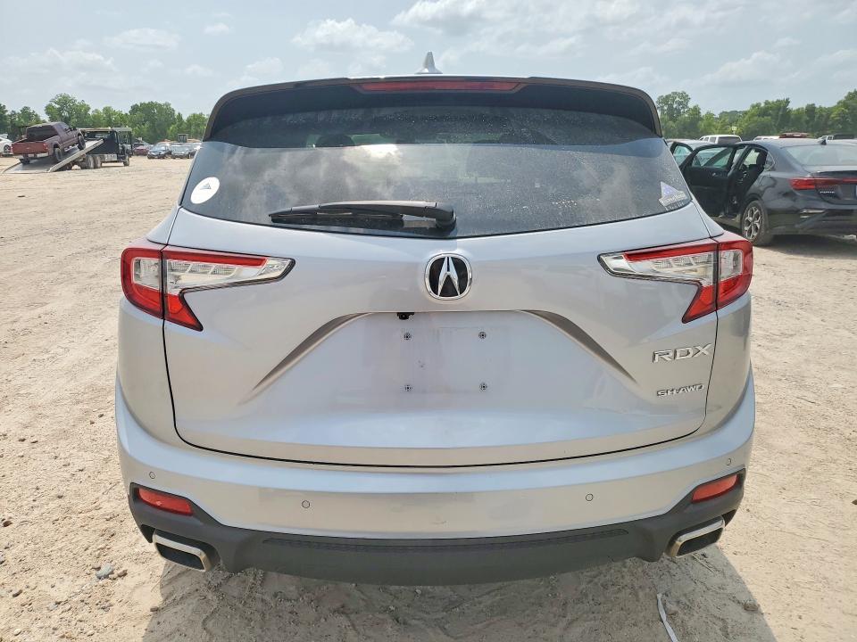 2024 Acura Rdx VIN 5J8TC2H59RL005372 COPART salvage auction — SIDE, Tx - Salvage Vehicle Title, sold $9,700 on 2026-07-31 (photo 6)