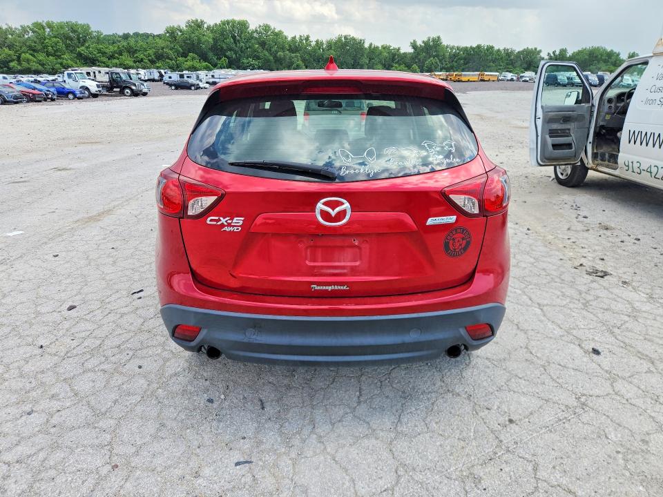 2016 Mazda Cx-5 VIN JM3KE4BYXG0783320 COPART salvage auction — MINOR DENT/SCRATCHES, Ks - Cert Of Title-Salvage, sold $100 on 2026-07-28 (photo 6)