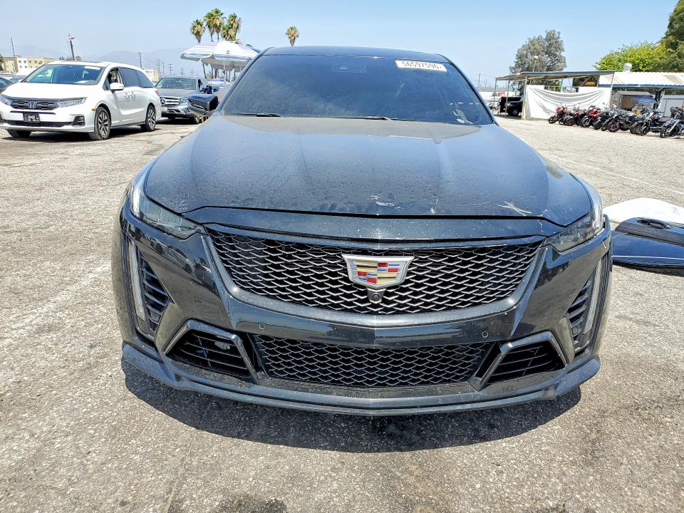 2022 Cadillac Ct5 VIN 1G6D35R61N0810406 COPART salvage auction — SIDE, CA - SALVAGE CERTIFICATE, sold $35,250 on 2026-07-28 (photo 5)