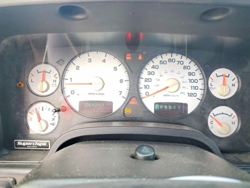 2003 Dodge Ram 1500 VIN 1D7HU18N63S295309 COPART salvage auction — REAR END, NY - MV-907A SALVAGE CERTIFICATE, sold $475 on 2026-07-06 (photo 9)